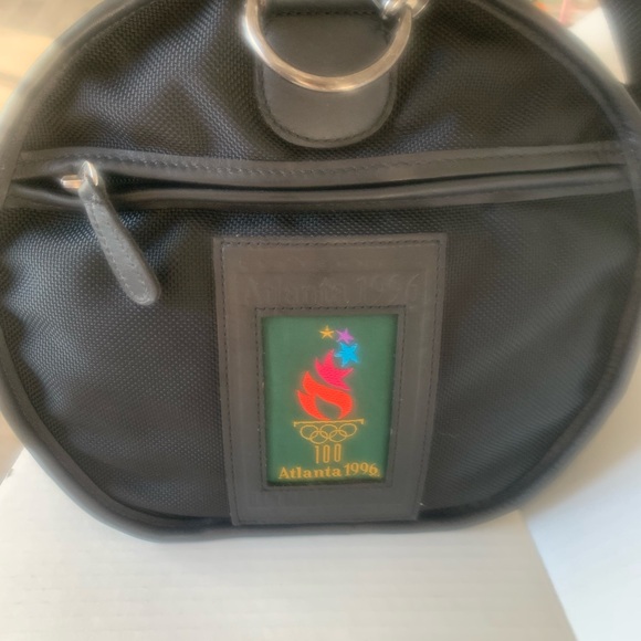 Coach NWT black 1996 Olympics double zipper duffle bag never used - Picture 2 of 12